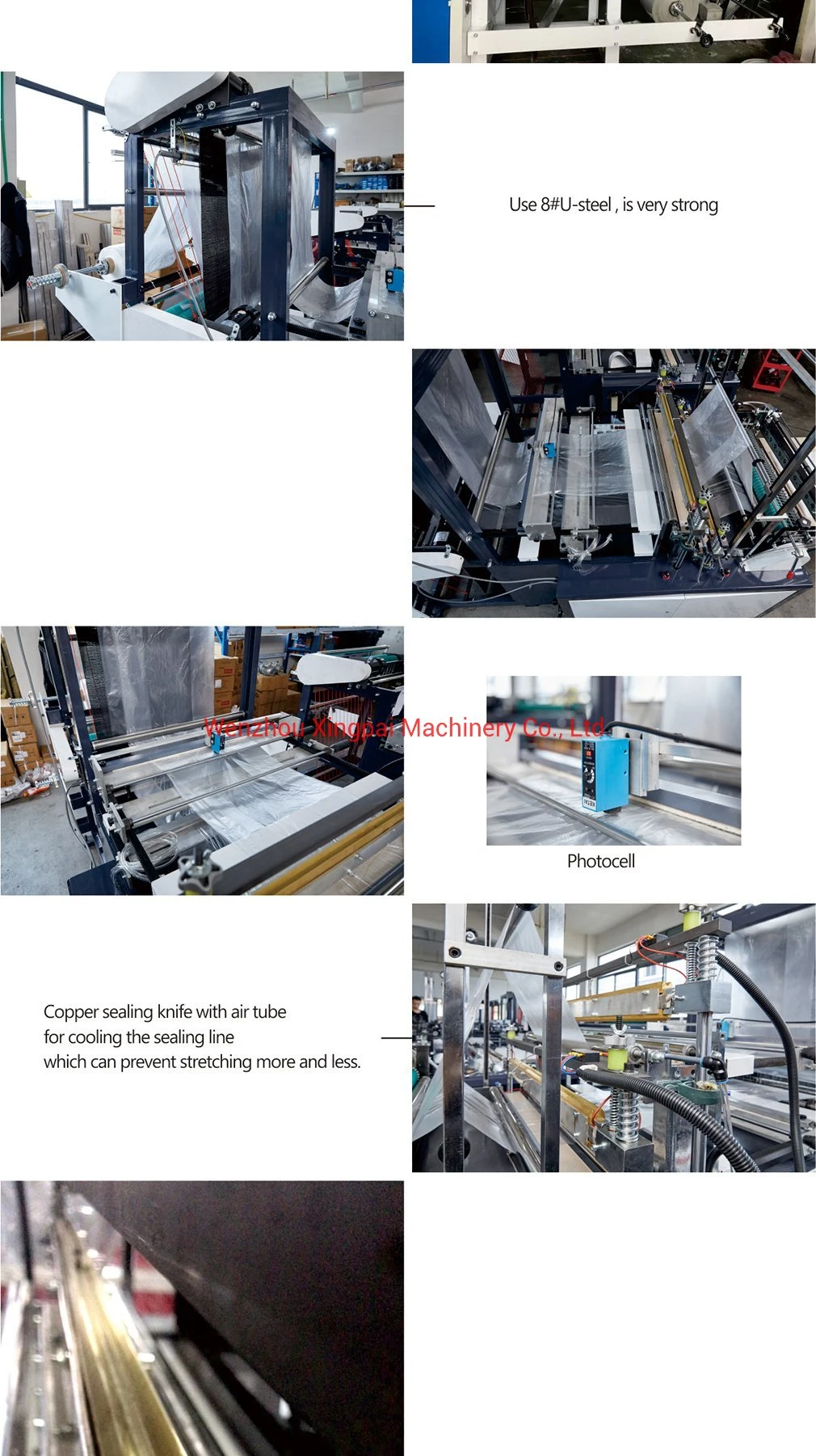 Price 4 Lines HDPE, LDPE Plastic Nylon Flat Garbage Bag Heat Bottom Sealing Cold Cutting Non Woven Automatic Shopping Bag Making Machine for Biodegradable PLA