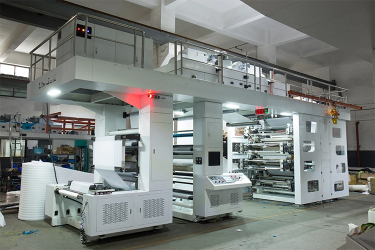 Brand New Roll to Roll Flexo Printing Machine 8 Color Price