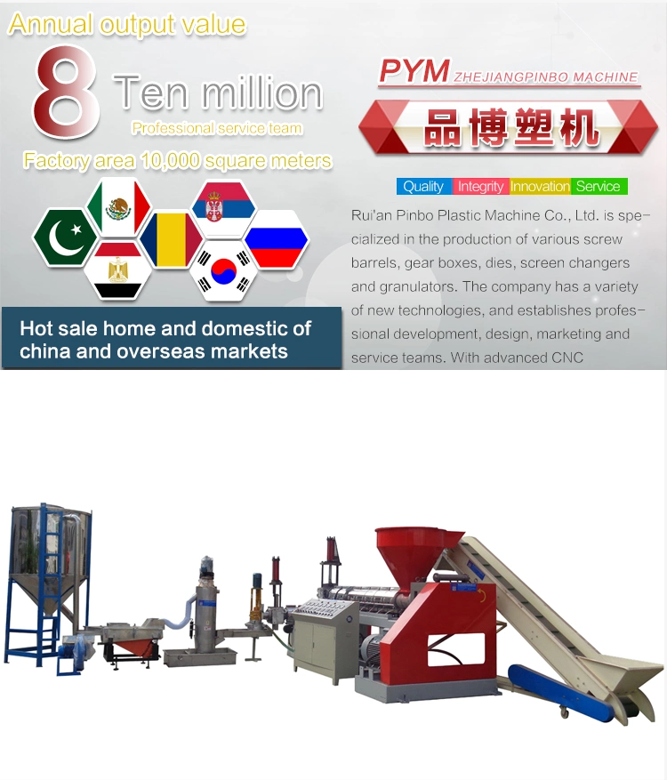 2023 Newest PP PE Waste Plastic Recycling Machine