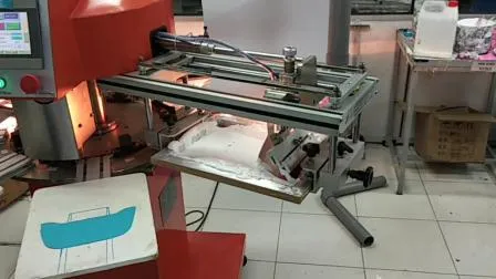 Impresora de pantalla de etiqueta de camiseta de 2 colores SPF serie