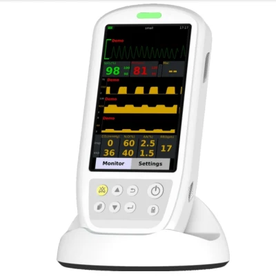Monitor de paciente de signos vitales con Etco2 y SpO2