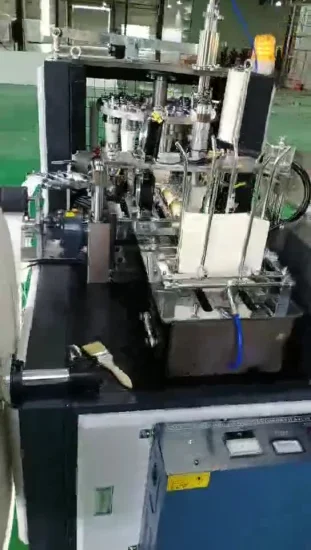 Máquina de formación de vasos de papel desechables para té y café de alta velocidad, 100 Uds., precio