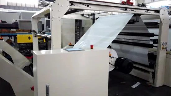 Keepon Automatic Jumbo Label Stock Paper Roll Sheeter Máquina rotativa de láminas de papel Roll to Sheet Precio de la máquina de corte transversal