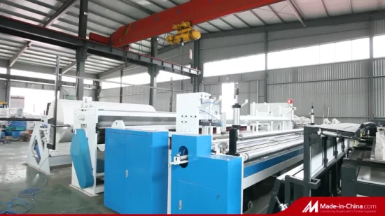 Máquina automática de alta velocidad para fabricar papel higiénico para pequeñas empresas Línea completa con máquina cortadora y rebobinadora
