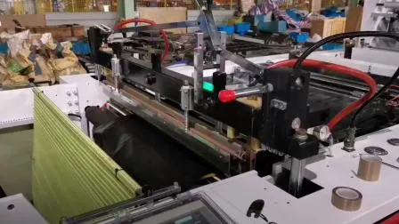 Máquina para fabricar bolsas de basura con cordón de perforación superpuesta del fabricante de China