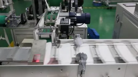 Máquina desechable para mascarillas 3D con función de embalaje automático