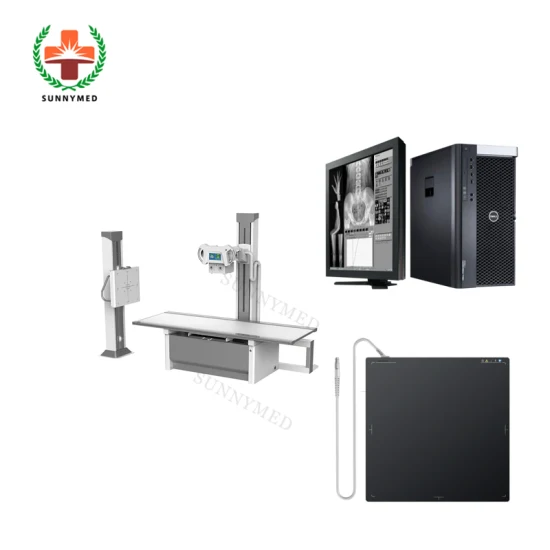 Sy-D047A-3 Hospital Imaging Dr X-ray Machine System Medical 50kw Equipo de rayos X digital de alta frecuencia para radiografía