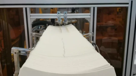 Máquina de línea de producción de vasos de cartón de papel para helados de café desechables de alta velocidad completamente automática para vasos de bebidas frías y calientes