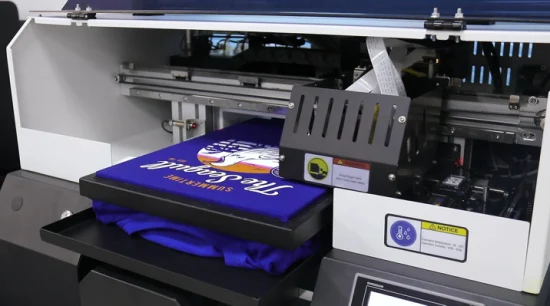 Tamaño A3 A2, dos cabezales, velocidad rápida, 1440 ppp, impresora Digital DIY DTG, máquina de impresión de camisetas con circulación de tinta blanca