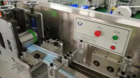 Maquinaria automática para fabricar mascarillas con gancho exterior