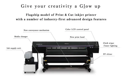Nuevo modelo de Mimaki En busca de un nuevo valor Impresora de inyección de tinta eco-solvente rollo a rollo serie Jv330 Jv330-130/Jv330-160