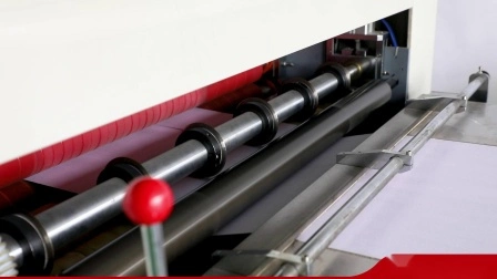 Rollo de corte transversal de tela no tejida automática de alta velocidad para corte de láminas Máquina cortadora de láminas de película de burbujas de aire de PVC de espuma EVA